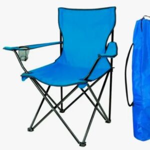 Silla Plegable con Portavasos Camping