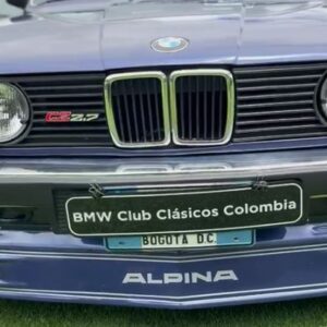 CUBRE PLACAS –  BMW CLUB CLÁSICOS COLOMBIA