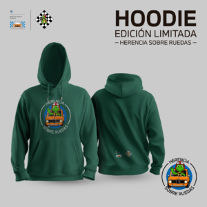 Hoodie Edición Limitada Herencia Sobre Ruedas