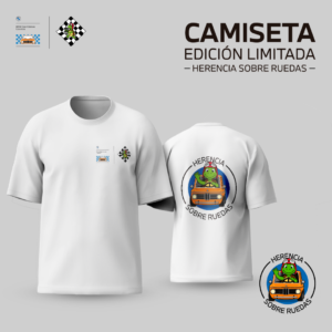 Camiseta Edición Limitada Herencia Sobre Ruedas